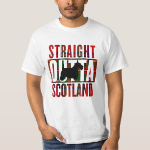 T-shirt Hetero Outta Scotland Scottie Xadrez