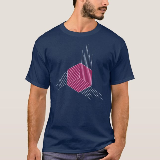 T-shirt Hexágono de Polígono (Frente)