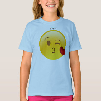 T-shirt hey emoji