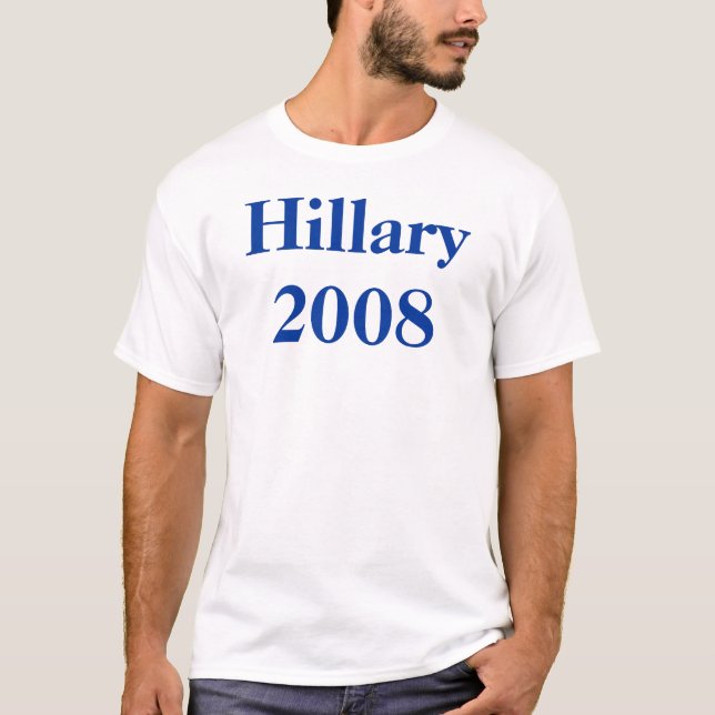 T-shirt Hillary 2008 (Frente)