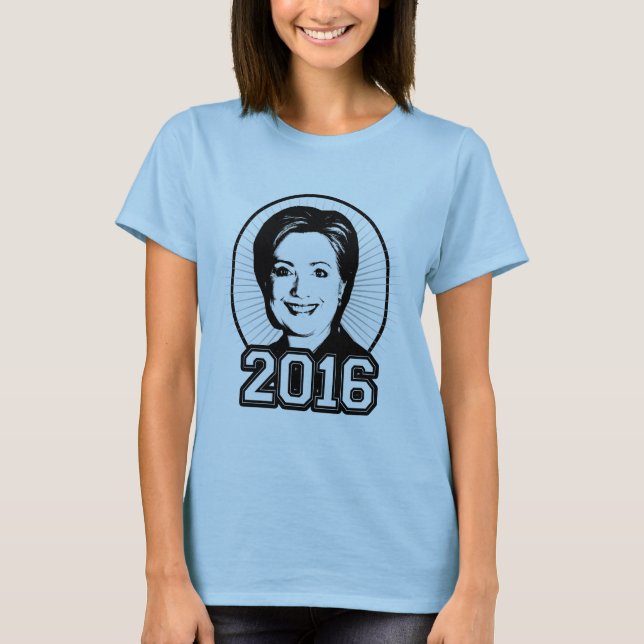 T-shirt HILLARY 2016 - .png (Frente)