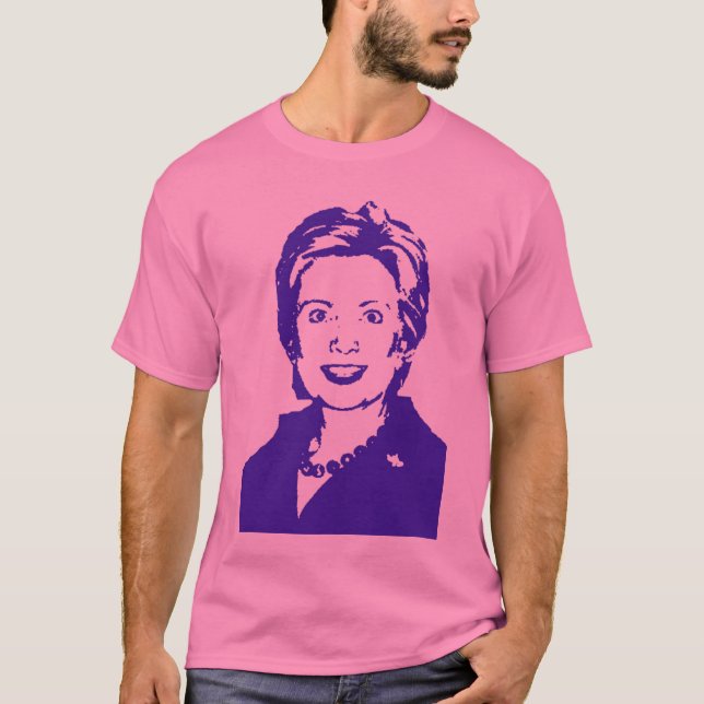 T-shirt Hillary Clinton (Frente)