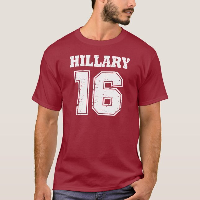 T-shirt Hillary Clinton 2016 (Frente)