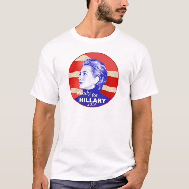 T-shirt Hillary Clinton 2016 (Frente)