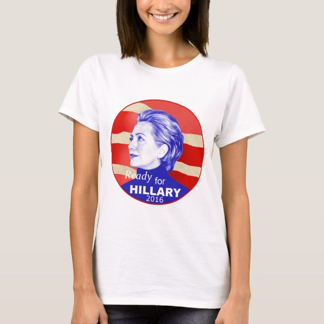 T-shirt Hillary Clinton 2016 (Frente)