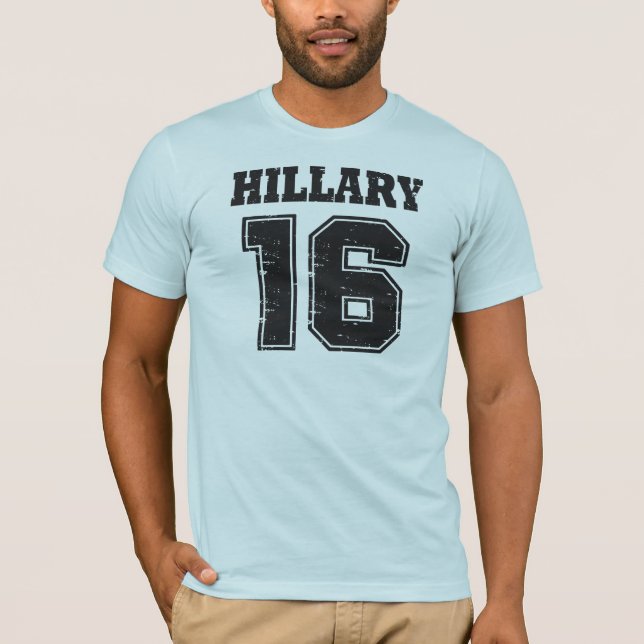 T-shirt Hillary Clinton 2016 (Frente)