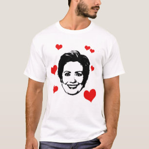 T-SHIRT HILLARY: EU AMO HILLARY CLINTON