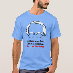 T-shirt Hillary Panders, difamações do trunfo, máquinas de
