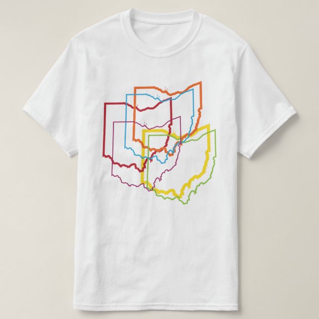 T-shirt hio pride blur (Frente do Design)