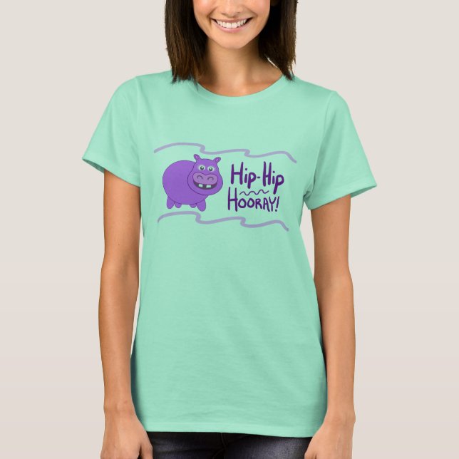 T-shirt Hip Hip Hooray! (Frente)