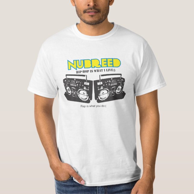 T-shirt Hip Hop real (Frente)