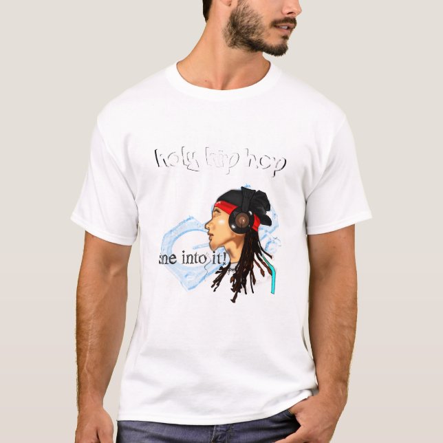 T-shirt hip-hop santamente (Frente)