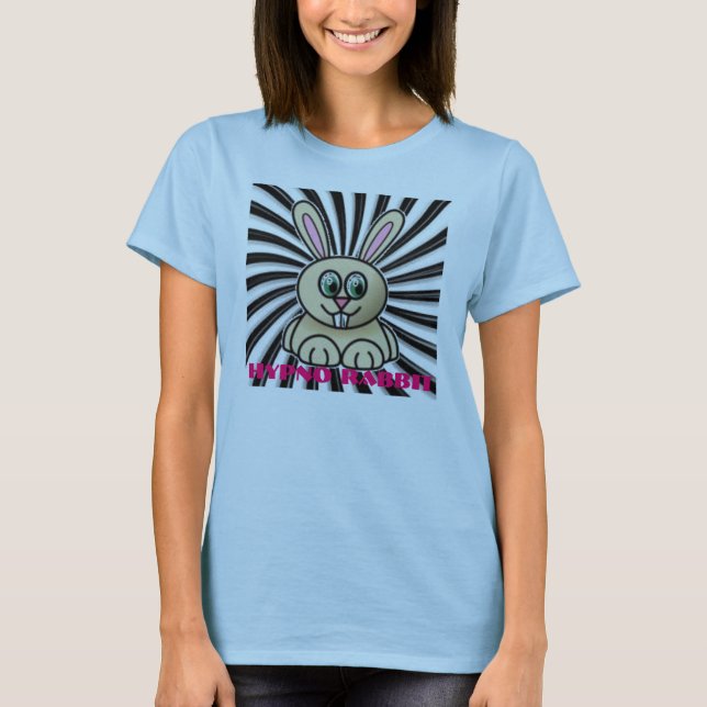 T-shirt hipnorabbit, coelho de Hypno (Frente)