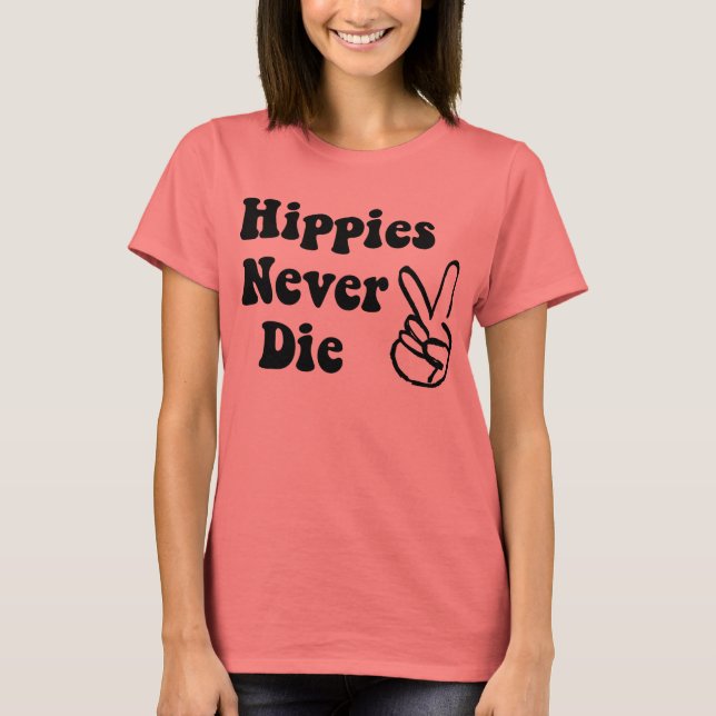 t-shirt hippie (Frente)