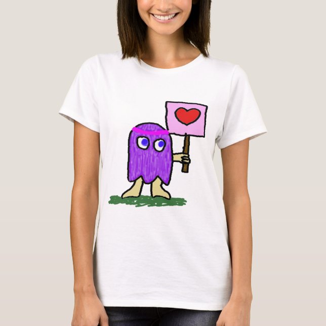T-shirt Hippie Dippy Love (Frente)