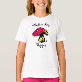 T-shirt Hippie moderno do dia