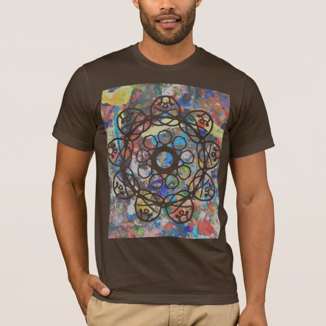 T-shirt Hippie Trippy (Frente)