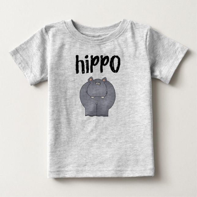 T-shirt Hippopotamus (Frente)