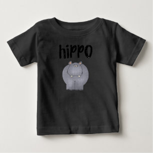 T-shirt Hippopotamus