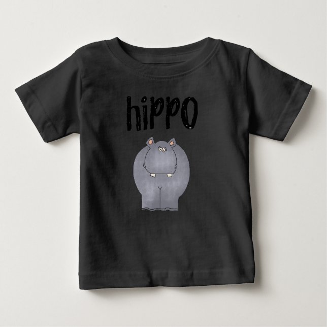 T-shirt Hippopotamus (Frente)