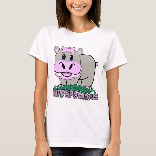 T-shirt Hippopotamus (Frente)