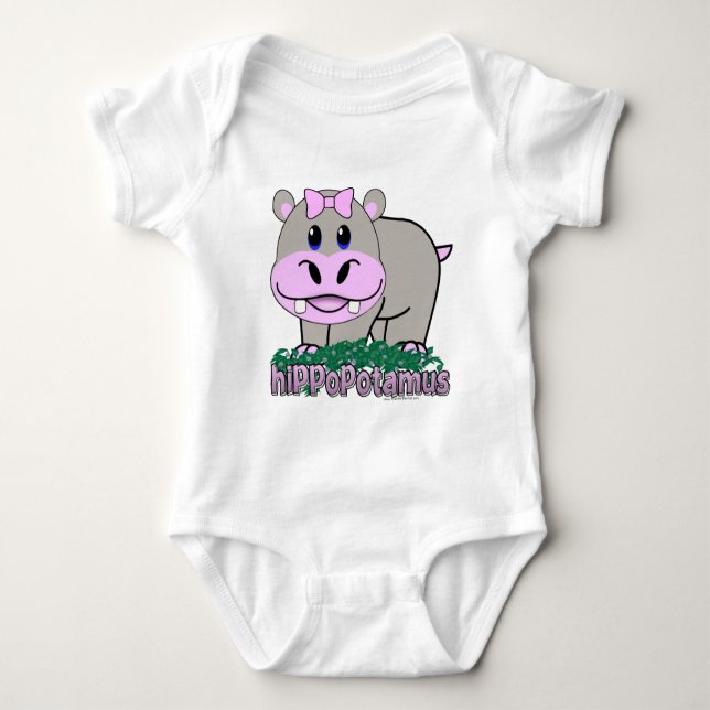 T-shirt Hippopotamus (Frente)