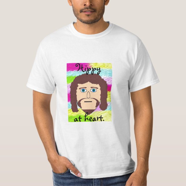 T-shirt Hippy, no coração (Frente)