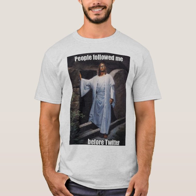 T-shirt Hipster Jesus (Frente)
