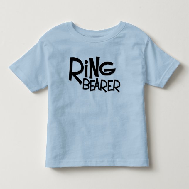 T-shirt Hipster Ring Bearer (Frente)