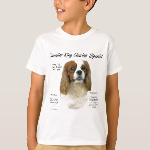 T-shirt História descuidado do Spaniel de rei Charles