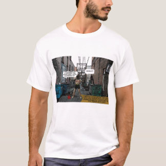 T-shirt história em quadrinhos da mulher do spandex