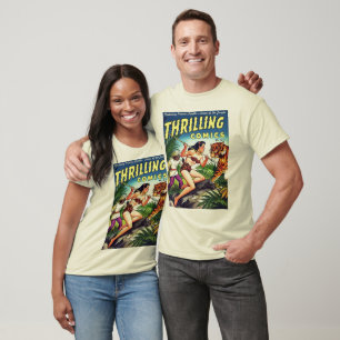 T-shirt História em quadrinhos de excitação #71