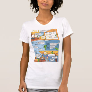 T-Shirt História em quadrinhos Vencedora de Tempo 