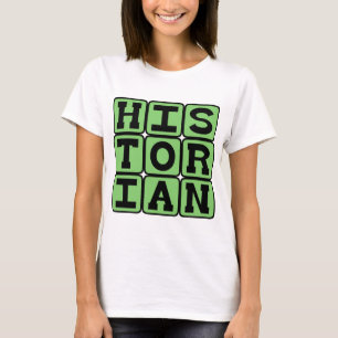 T-shirt Historiador, Guardião da História
