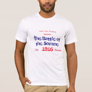 t-shirt históricos sobre eventos e pessoas
