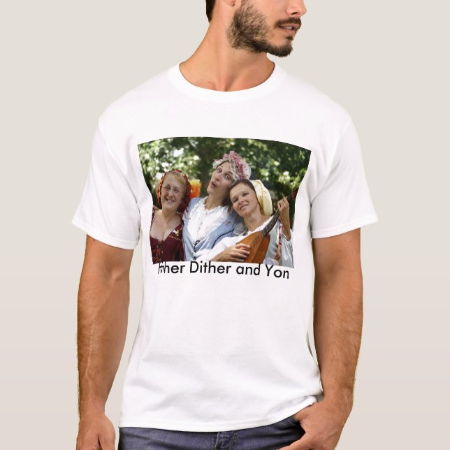 T-shirt Hither exaltação e Yon (Frente)
