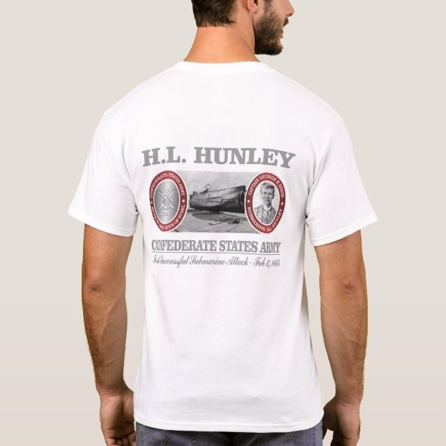 T-shirt HL Hunley (CSA) (Verso)