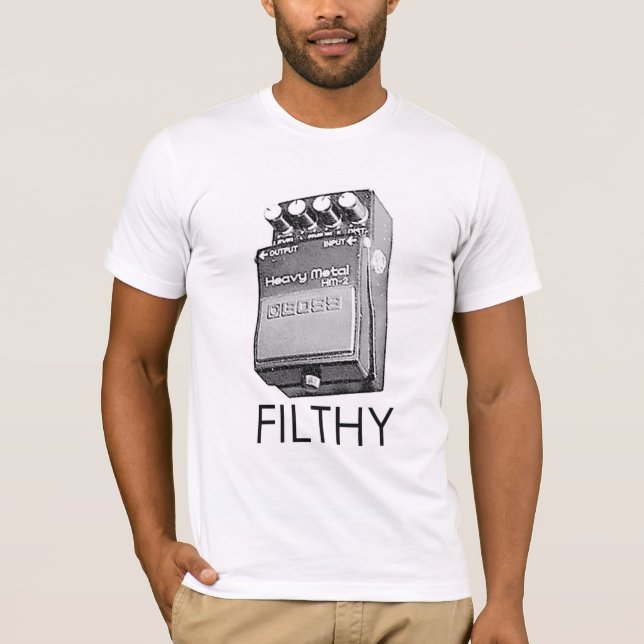 T-shirt HM-2: Fragmentos Sujos (Frente)