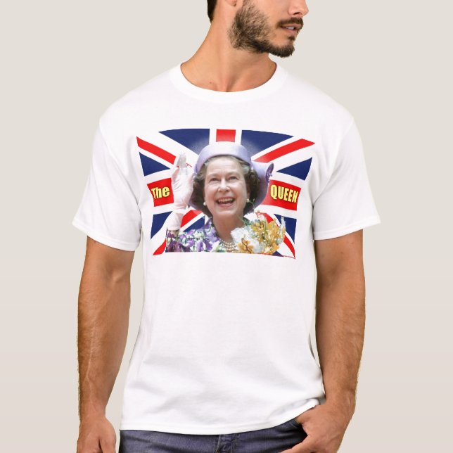 T-shirt HM Queen Elizabeth II (Frente)