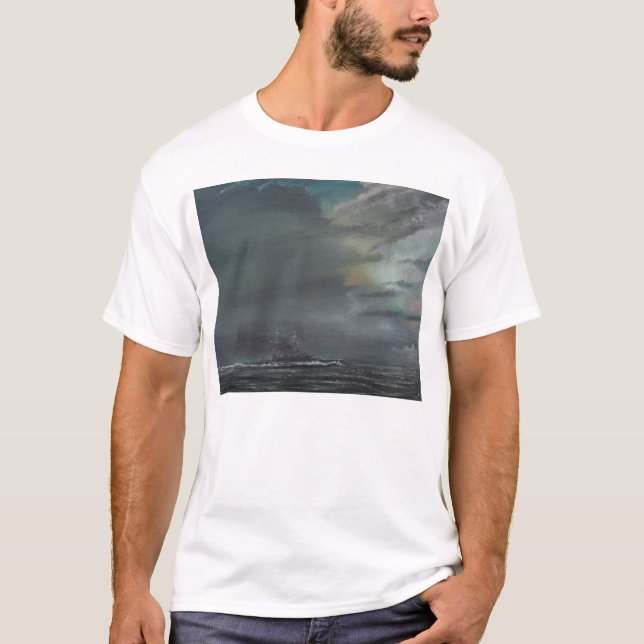 T-shirt HMS Hood 1941 2014 (Frente)