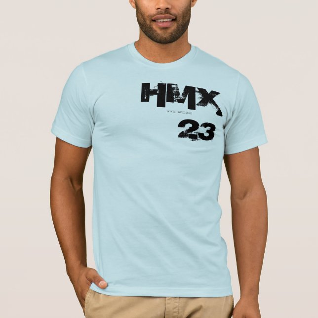 T-shirt HMX 23, www.hmx23.com (Frente)