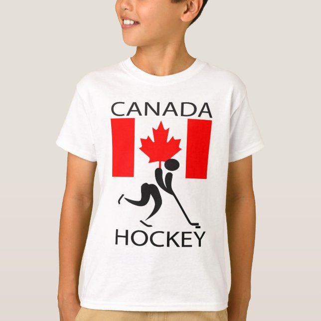 T-shirt Hockey do Canadá (Frente)