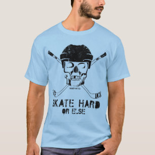 T-shirt Hockey Skull