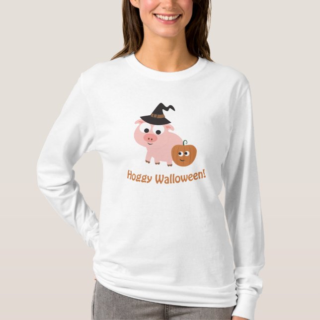 T-shirt Hoggy Walloween! (Frente)