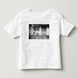 T-shirt Hoi An Vietnã, Casa com Bicicleta