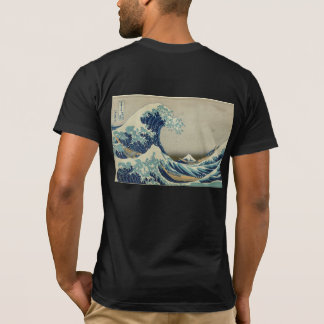 T-shirt Hokusai é a onda de Excelentes de Kanagawa