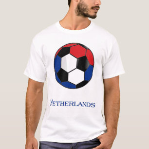 T-shirt holandês do futebol do campeonato do mund
