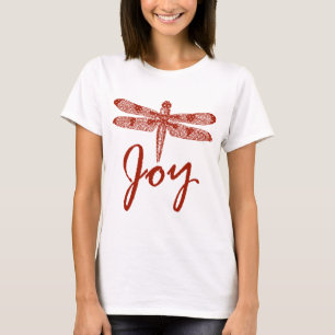 T-shirt Holiday Joy Dragonfly