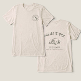T-shirt holística do criador de cães - Neutro Unis