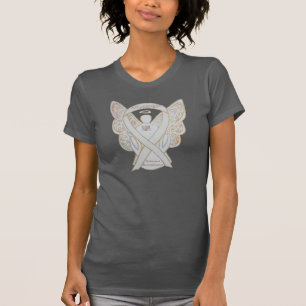 T-shirt Holocausto Lembrança Branca Sensibilização Cami